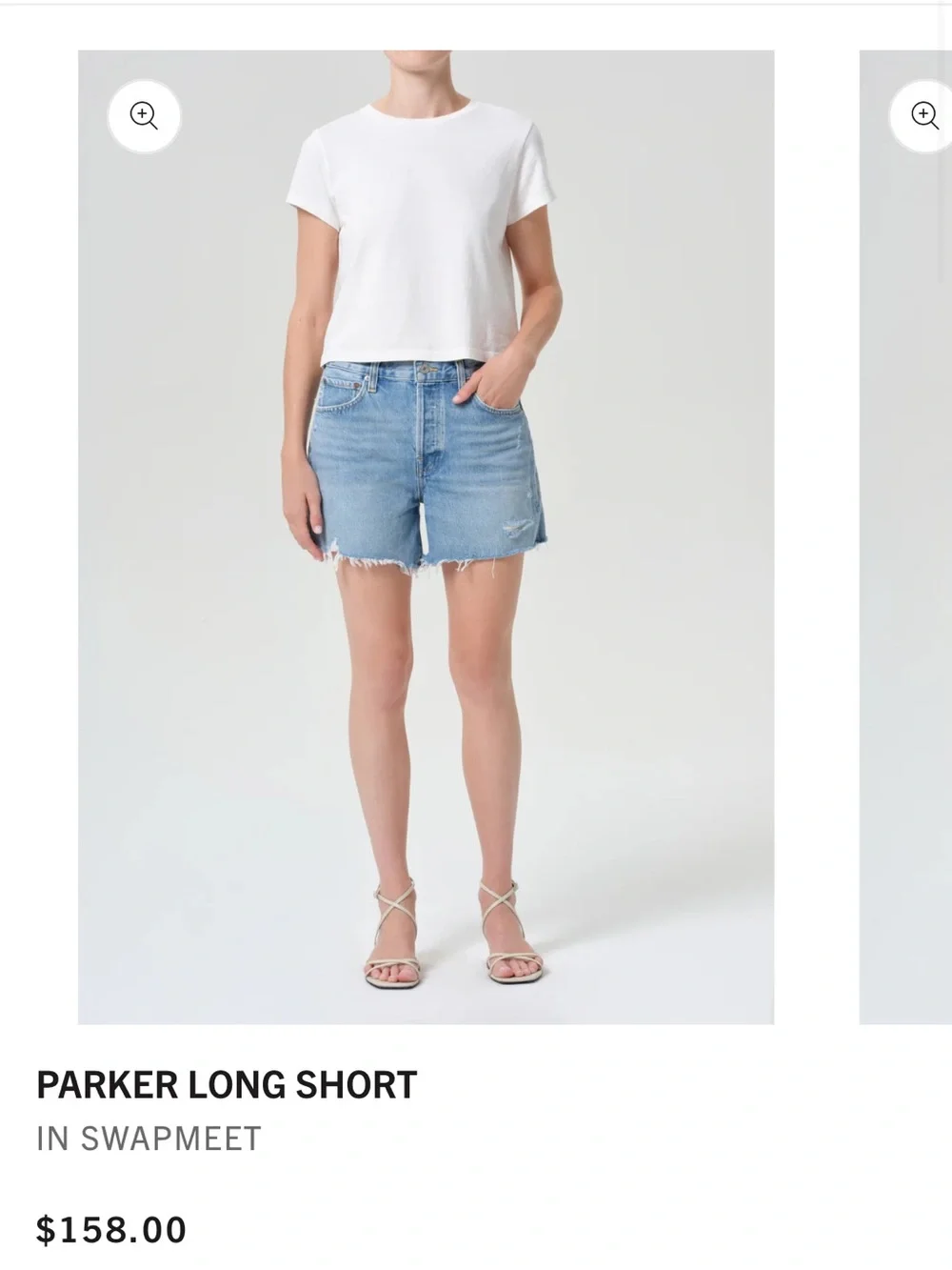 Agolde Parker Long Short